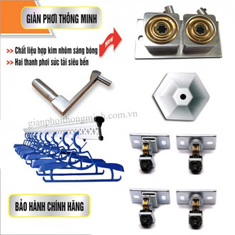 Giàn phơi Hoà Phát 999B Model 2024
