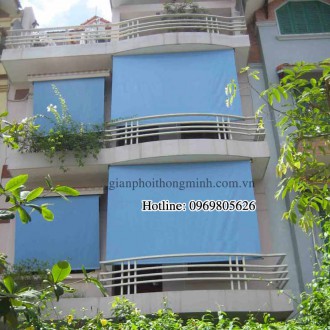 Bạt cuốn thông minh ban công nhà riêng